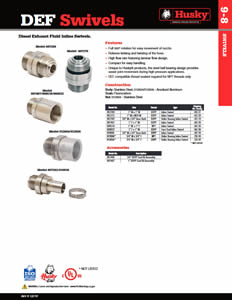 DEF Inline Swivels